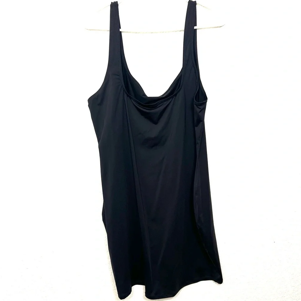 Skims Swim Tank Dress Black Size 4X New